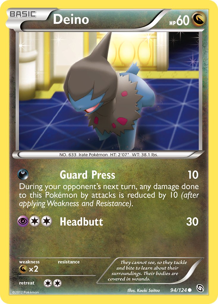 Deino (94/124) [Black & White: Dragons Exalted] - Dark Crystal Cards