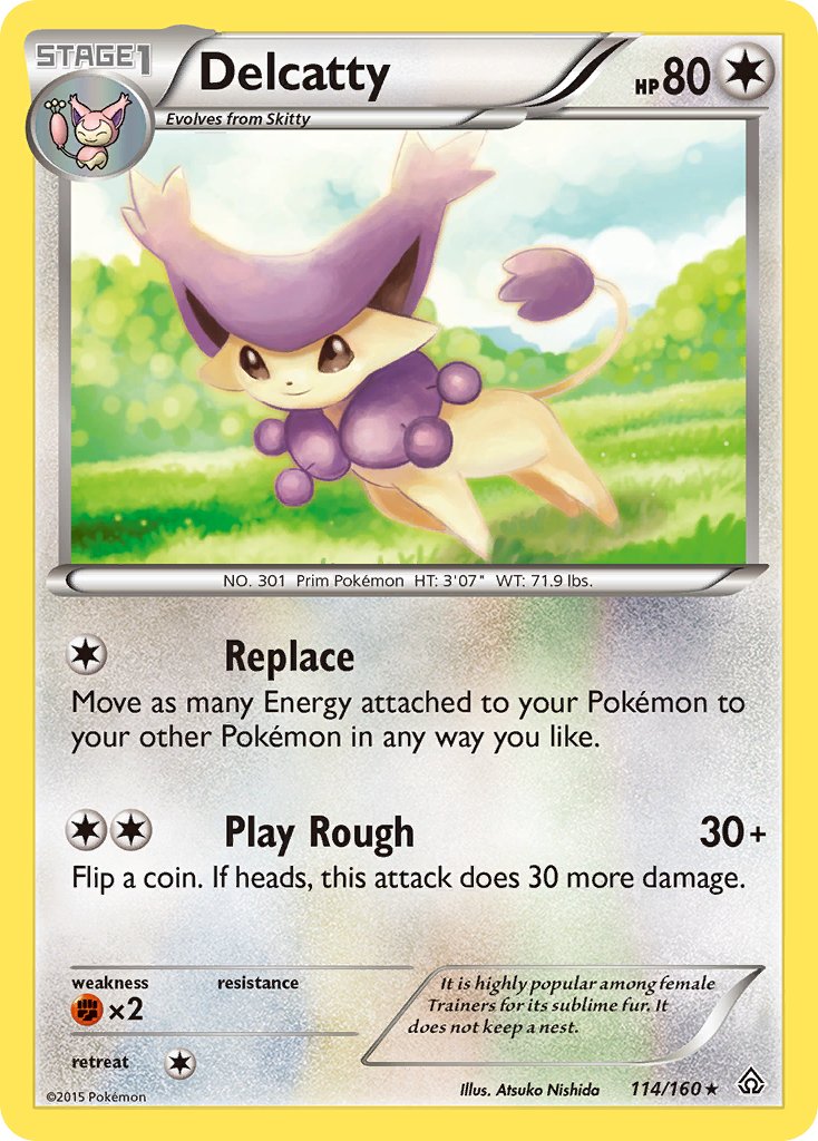 Delcatty (114/160) [XY: Primal Clash] - Dark Crystal Cards