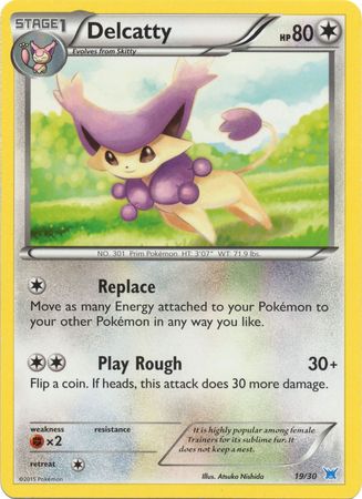 Delcatty (19/30) [XY: Trainer Kit 2 - Latios] - Dark Crystal Cards