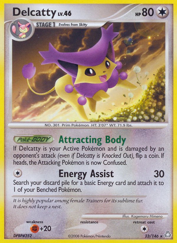 Delcatty (23/146) [Diamond & Pearl: Legends Awakened] - Dark Crystal Cards