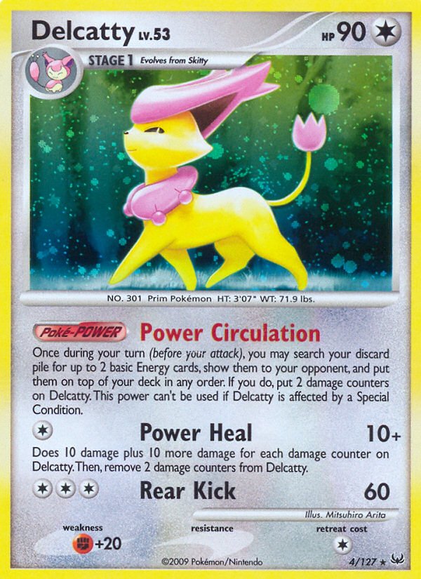 Delcatty (4/127) [Platinum: Base Set] - Dark Crystal Cards