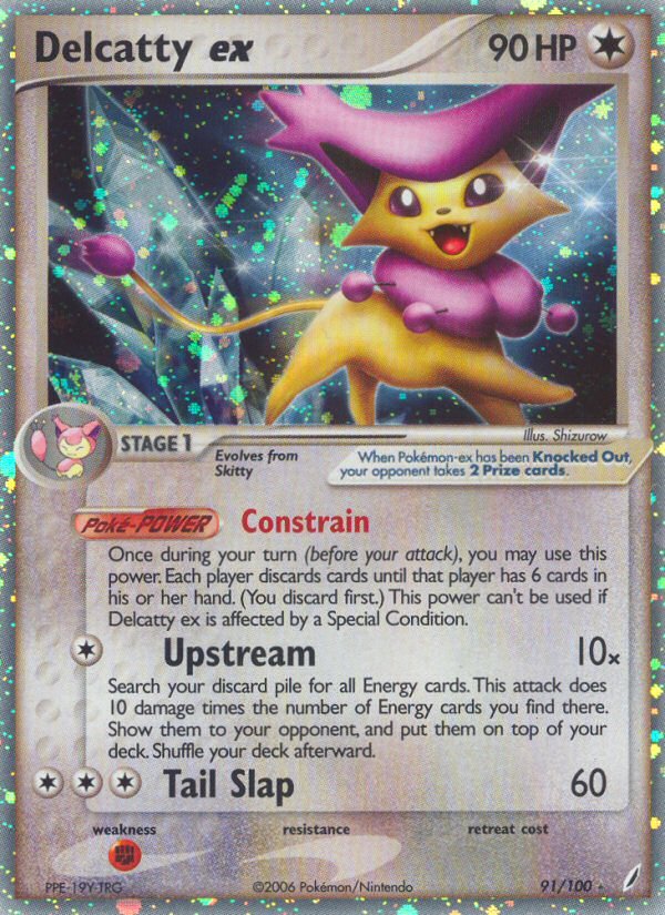 Delcatty ex (91/100) [EX: Crystal Guardians] - Dark Crystal Cards
