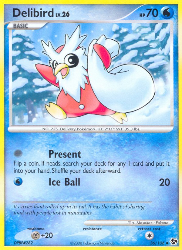 Delibird (36/106) [Diamond & Pearl: Great Encounters] - Dark Crystal Cards