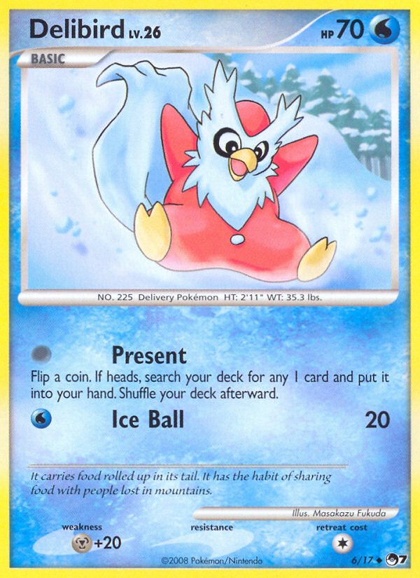 Delibird (6/17) [POP Series 7] - Dark Crystal Cards