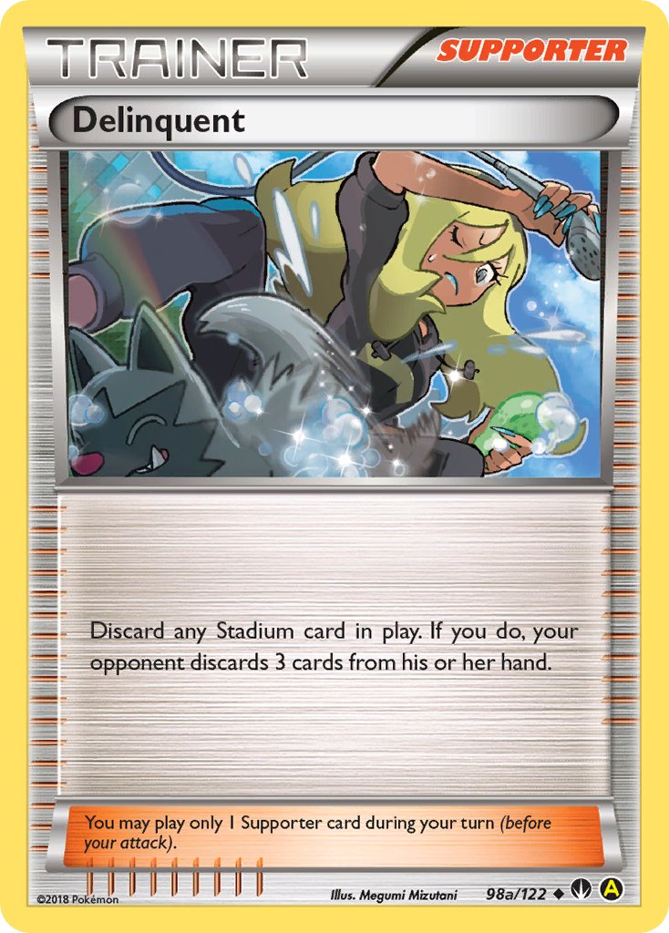 Delinquent (98a/122) [Alternate Art Promos] - Dark Crystal Cards