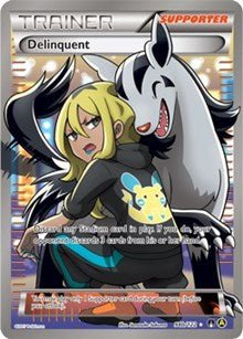 Delinquent (98b/122) (Full Art) (Alternate Art Promo) [XY: BREAKpoint] - Dark Crystal Cards