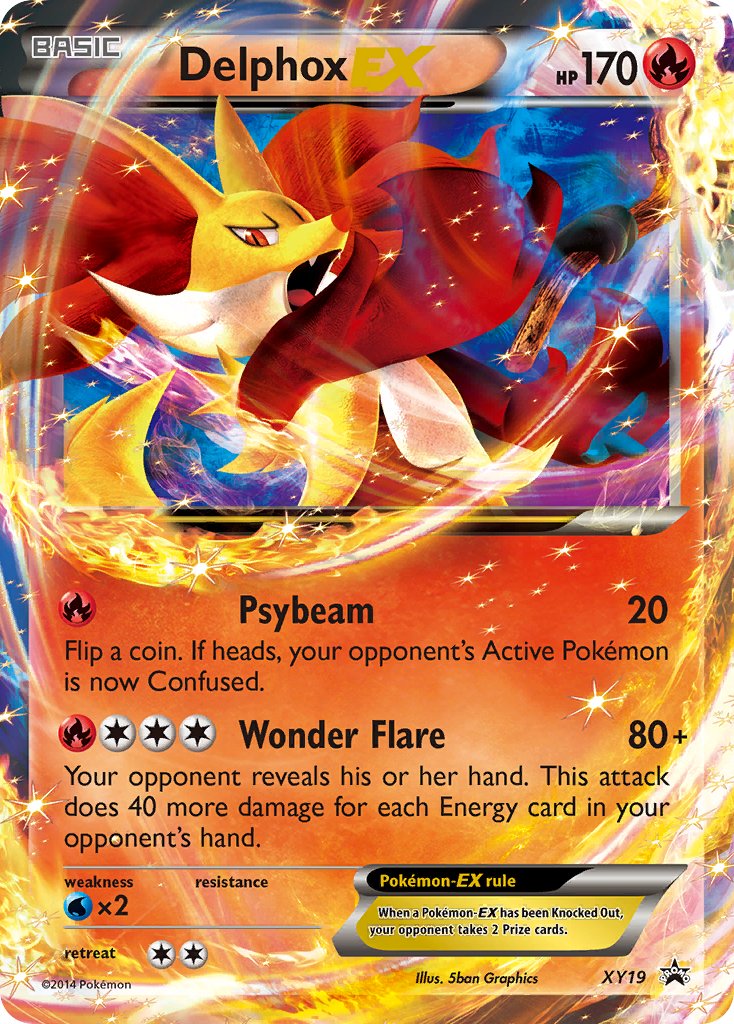 Delphox EX (XY19) [XY: Black Star Promos] - Dark Crystal Cards