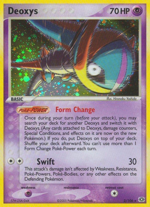 Deoxys (2/106) [EX: Emerald] - Dark Crystal Cards