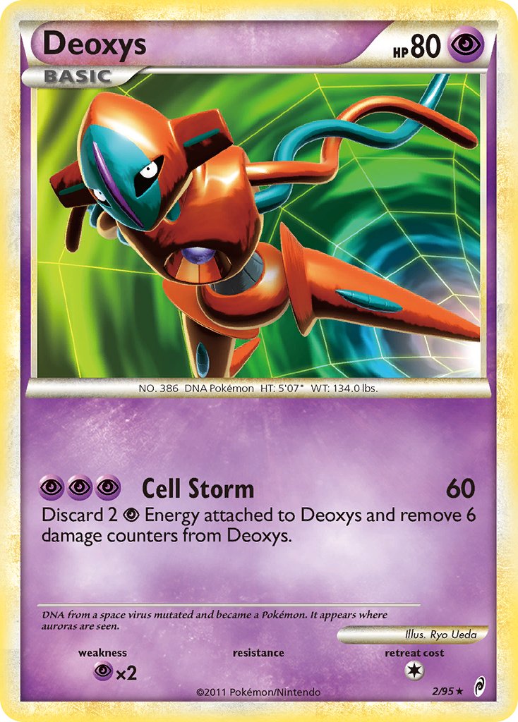 Deoxys (2/95) [HeartGold & SoulSilver: Call of Legends] - Dark Crystal Cards