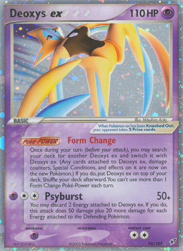 Deoxys ex (98/107) [EX: Deoxys] - Dark Crystal Cards