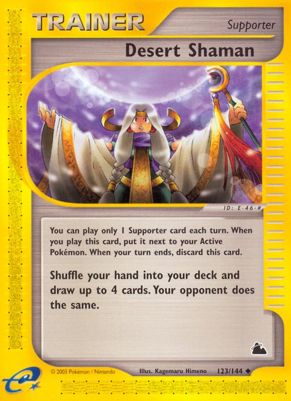 Desert Shaman (123/144) [Skyridge] - Dark Crystal Cards