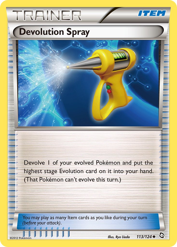 Devolution Spray (113/124) [Black & White: Dragons Exalted] - Dark Crystal Cards
