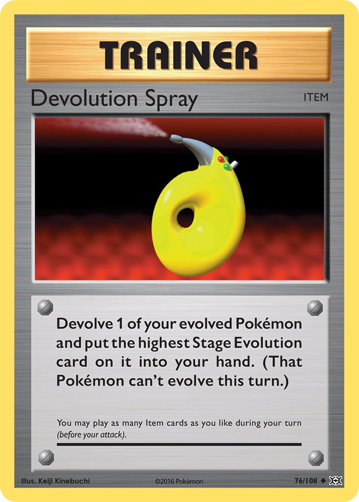 Devolution Spray (76/108) [XY: Evolutions] - Dark Crystal Cards