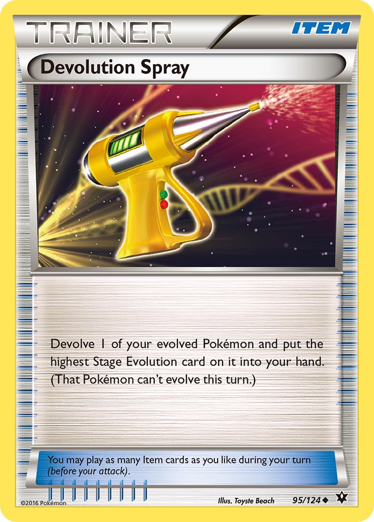 Devolution Spray (95/124) [XY: Fates Collide] - Dark Crystal Cards