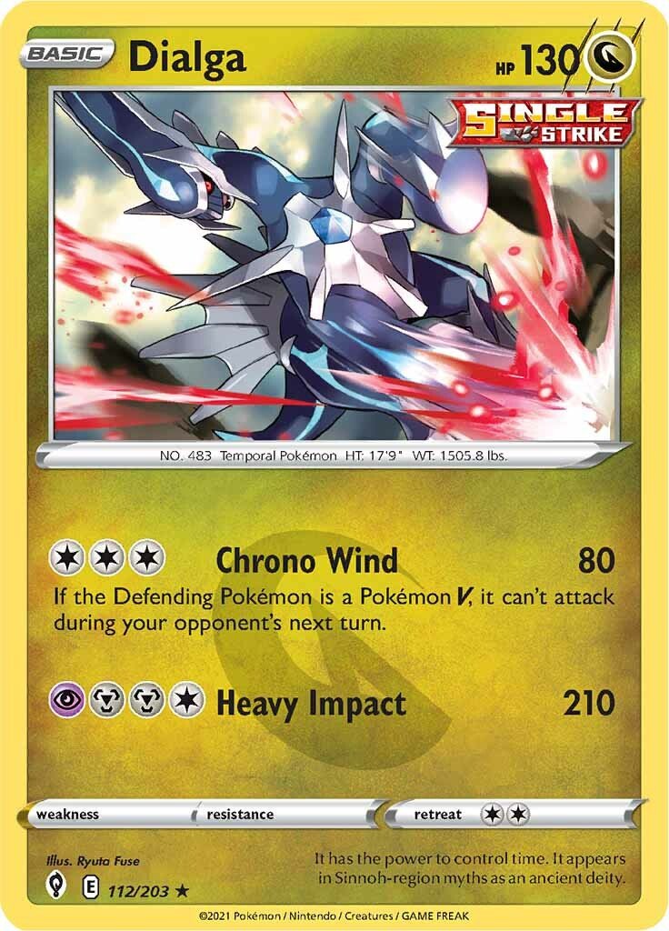 Dialga (112/203) [Sword & Shield: Evolving Skies] - Dark Crystal Cards