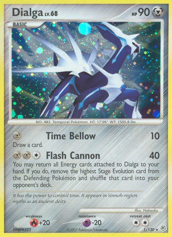 Dialga (1/130) [Diamond & Pearl: Base Set] - Dark Crystal Cards