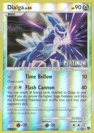 Dialga (16/106) [Burger King Promos: 2009 Collection] - Dark Crystal Cards