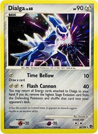 Dialga (16/106) (Cosmos Holo) (Theme Deck Exclusive) [Diamond & Pearl: Great Encounters] - Dark Crystal Cards