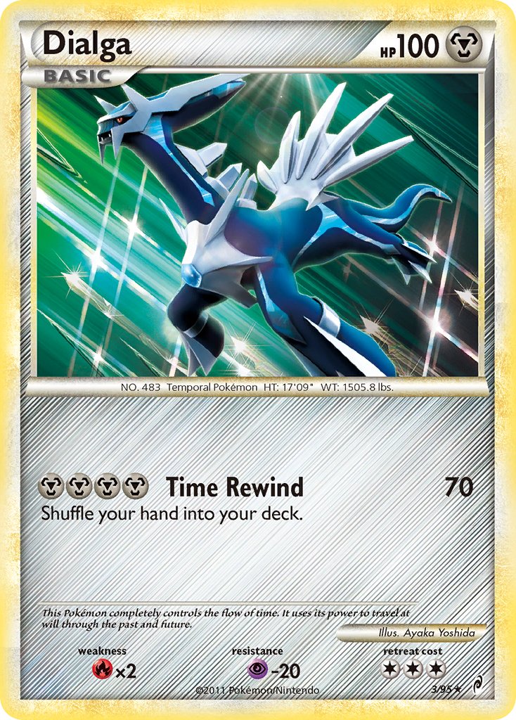 Dialga (3/95) [HeartGold & SoulSilver: Call of Legends] - Dark Crystal Cards