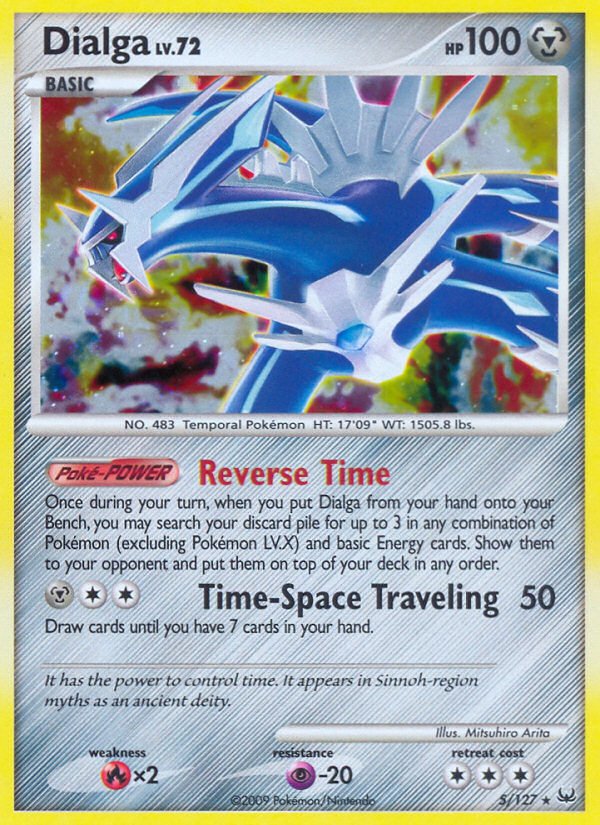 Dialga (5/127) [Platinum: Base Set] - Dark Crystal Cards