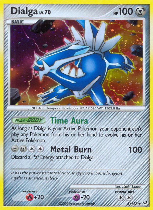 Dialga (6/127) [Platinum: Base Set] - Dark Crystal Cards