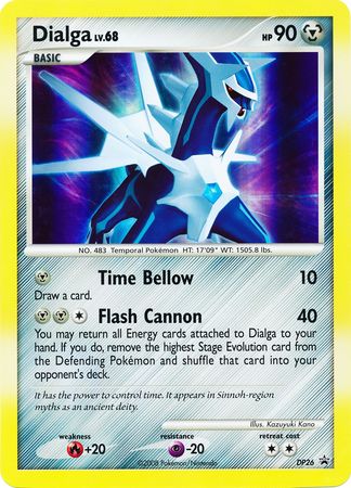 Dialga (DP26) (Jumbo Card) [Diamond & Pearl: Black Star Promos] - Dark Crystal Cards
