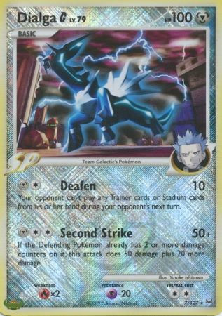 Dialga G (7/127) (League Promo) [Platinum: Base Set] - Dark Crystal Cards