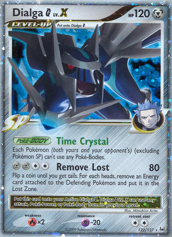 Dialga G LV.X (122/127) [Platinum: Base Set] - Dark Crystal Cards
