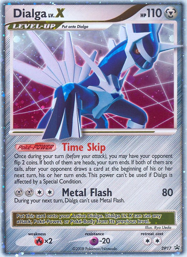 Dialga LV.X (DP17) [Diamond & Pearl: Black Star Promos] - Dark Crystal Cards