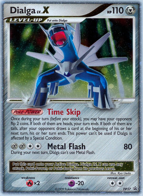 Dialga LV.X (DP37) [Diamond & Pearl: Black Star Promos] - Dark Crystal Cards