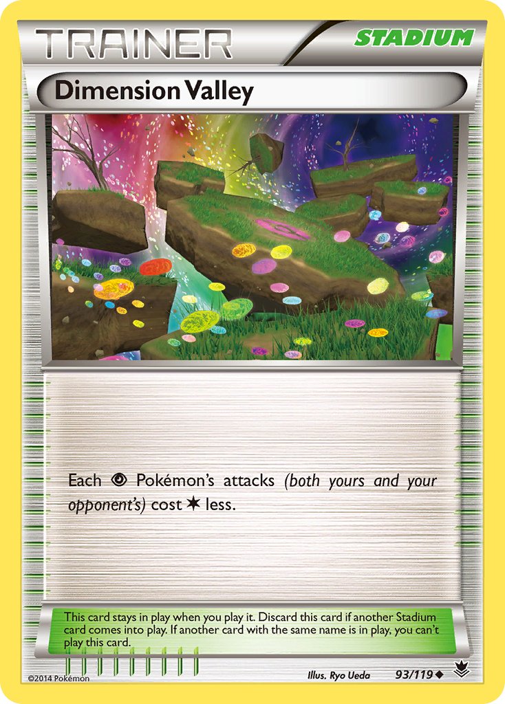 Dimension Valley (93/119) [XY: Phantom Forces] - Dark Crystal Cards