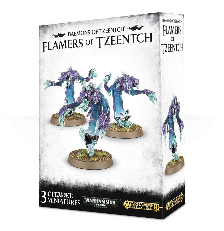 Disciples of Tzeentch Flamers of Tzeentch - Dark Crystal Cards