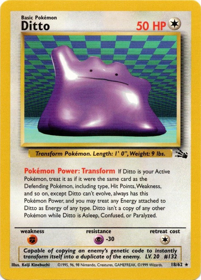 Ditto (18/62) [Fossil Unlimited] - Dark Crystal Cards