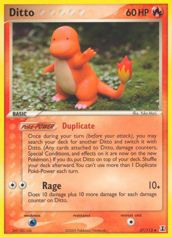 Ditto (37/113) [EX: Delta Species] - Dark Crystal Cards