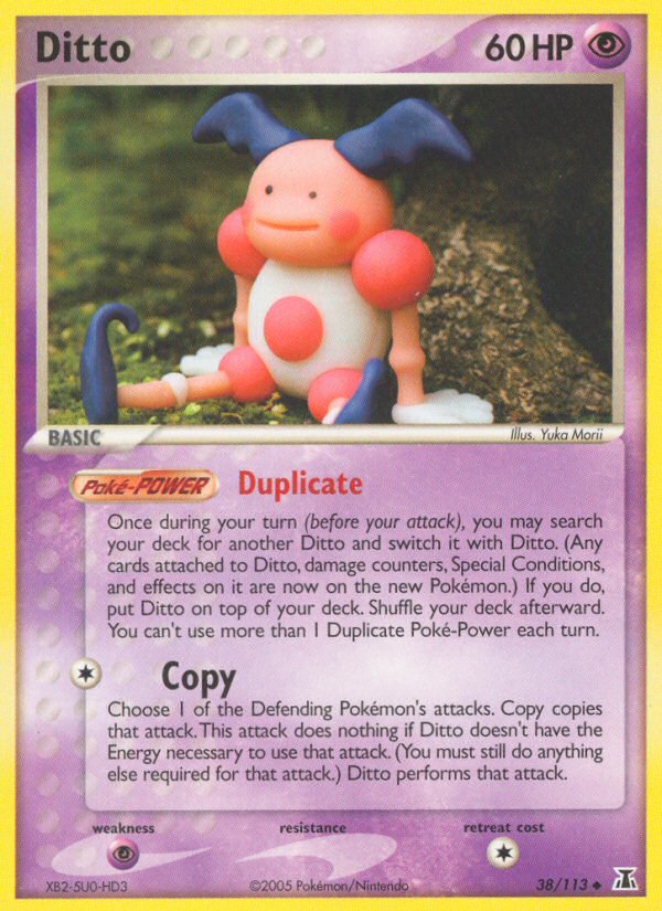 Ditto (38/113) [EX: Delta Species] - Dark Crystal Cards