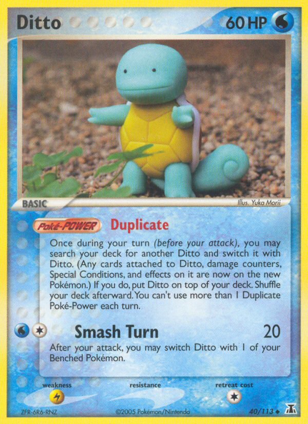 Ditto (40/113) [EX: Delta Species] - Dark Crystal Cards
