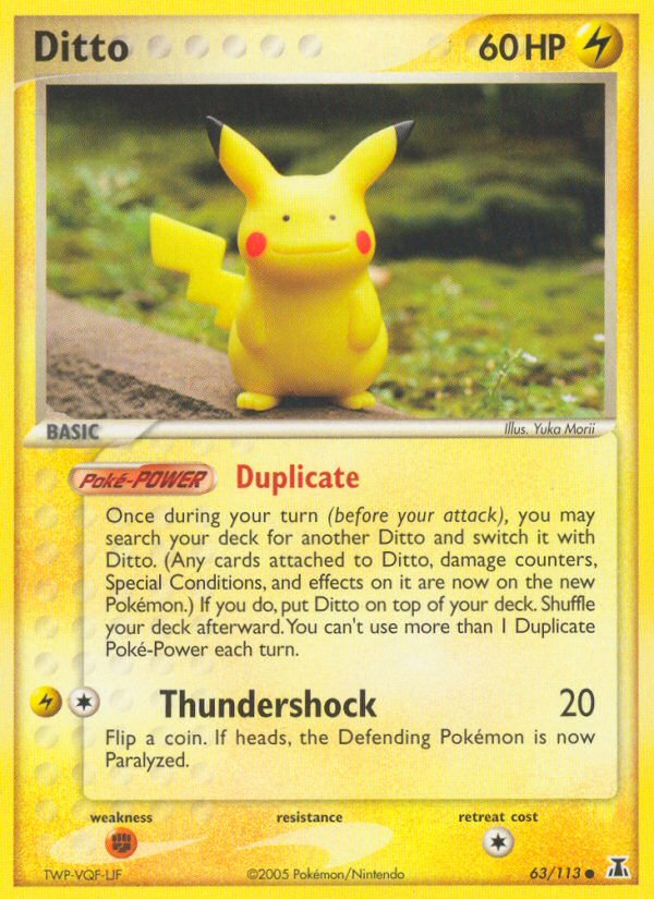 Ditto (63/113) [EX: Delta Species] - Dark Crystal Cards