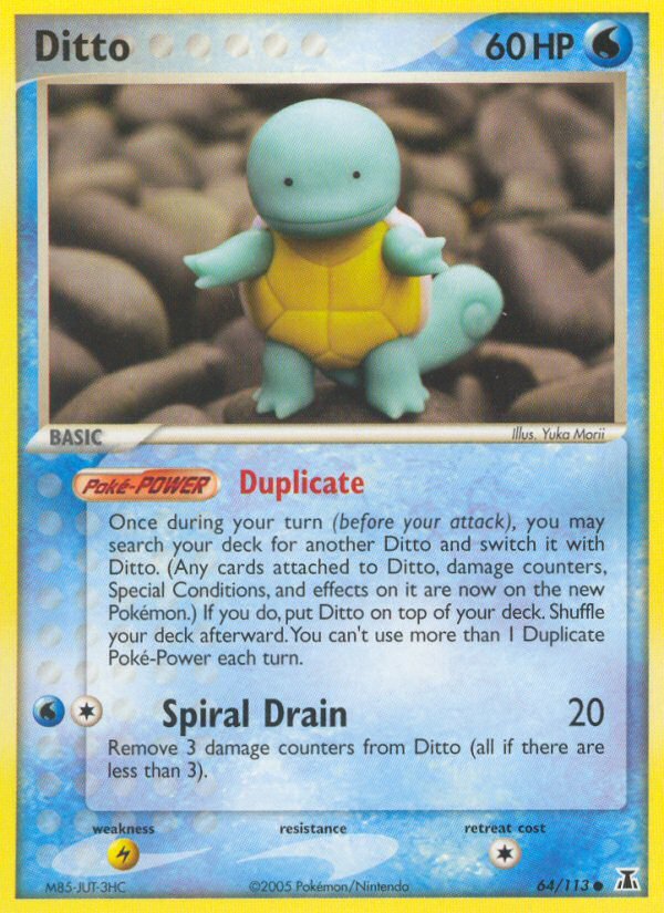 Ditto (64/113) [EX: Delta Species] - Dark Crystal Cards