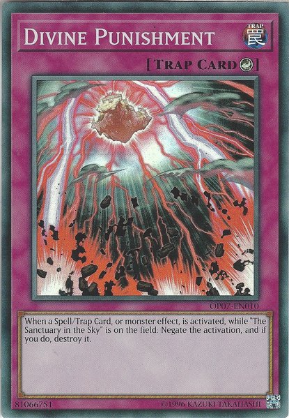 Divine Punishment [OP07 - EN010] Super Rare - Dark Crystal Cards