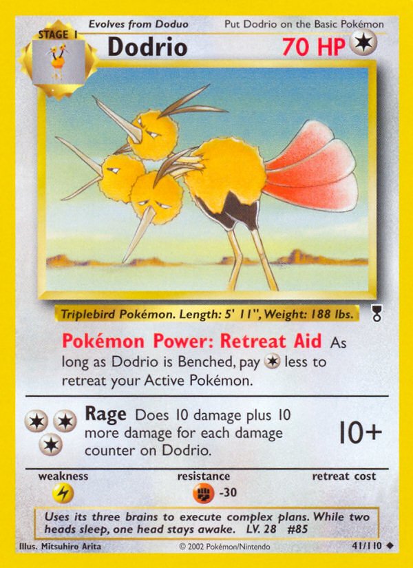Dodrio (41/110) [Legendary Collection] - Dark Crystal Cards