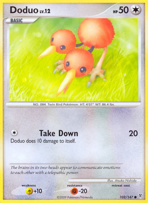 Doduo (102/147) [Platinum: Supreme Victors] - Dark Crystal Cards
