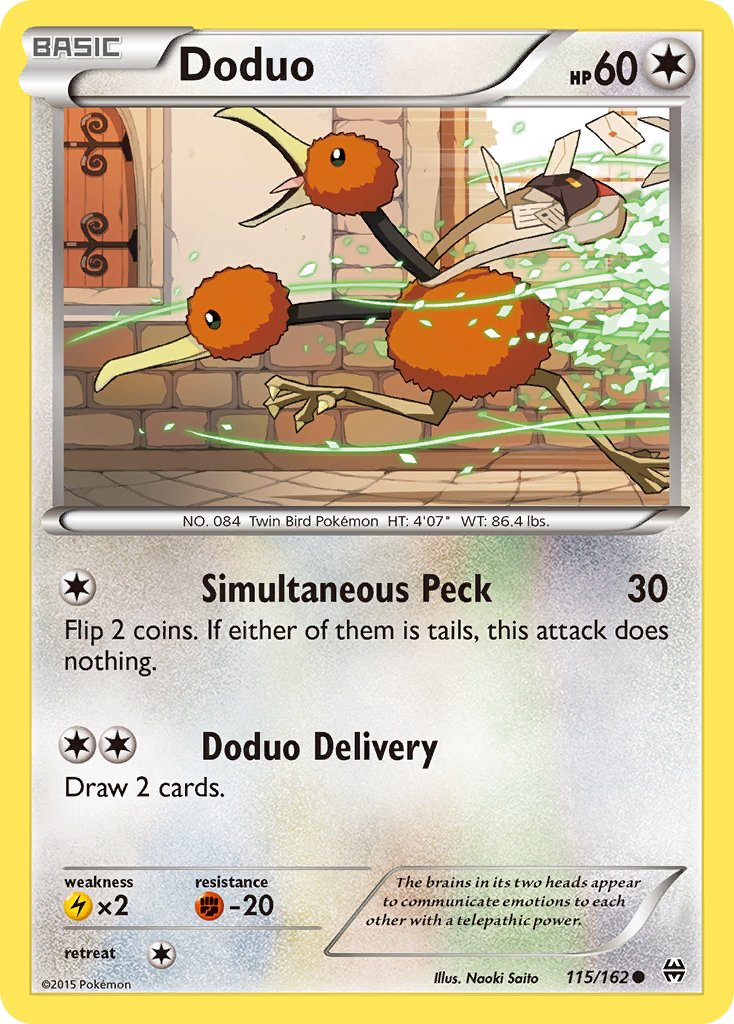 Doduo (115/162) [XY: BREAKthrough] - Dark Crystal Cards