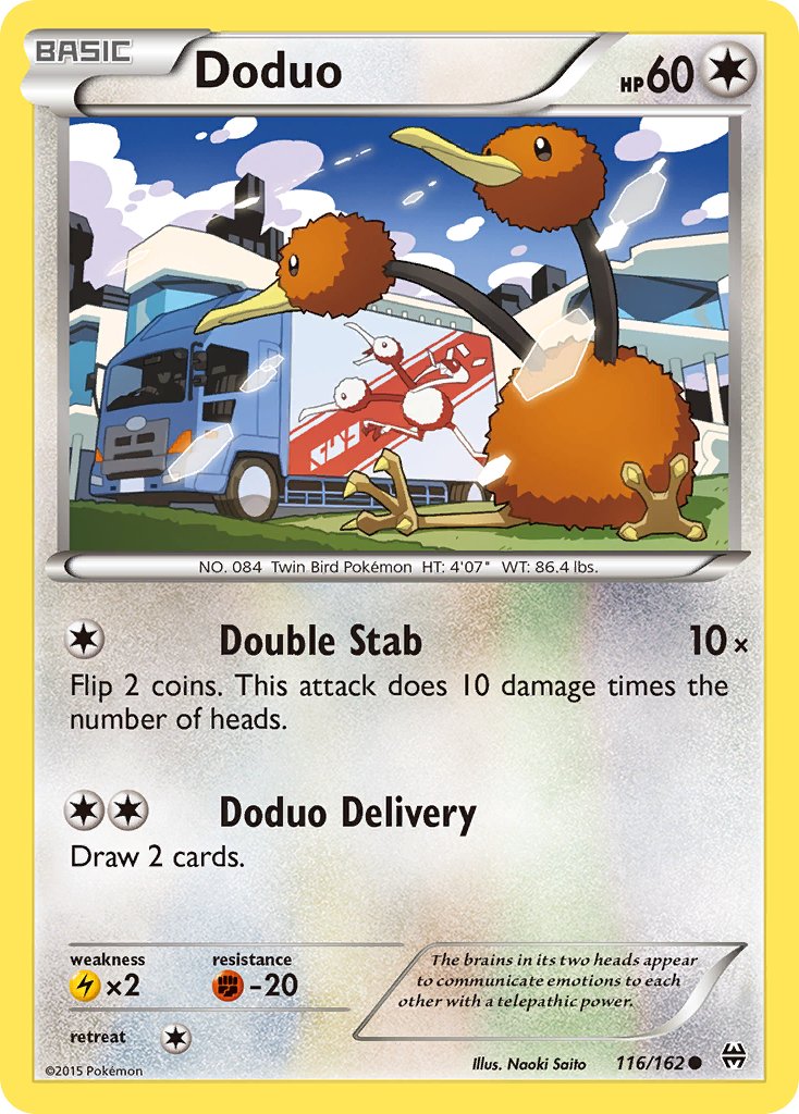 Doduo (116/162) [XY: BREAKthrough] - Dark Crystal Cards