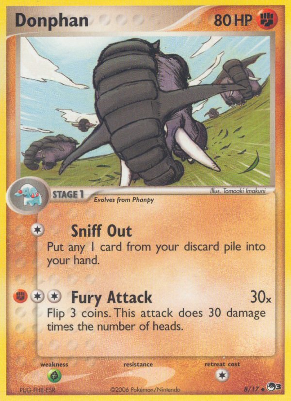 Donphan (8/17) [POP Series 3] - Dark Crystal Cards