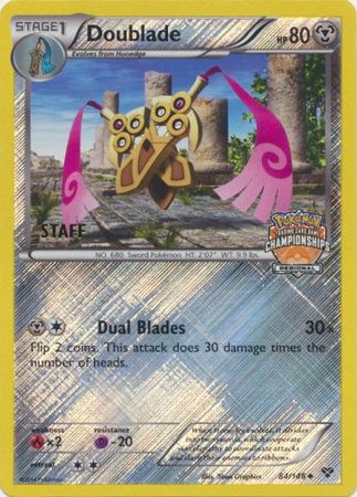 Doublade (84/146) (Regional Championship Promo Staff) [XY: Base Set] - Dark Crystal Cards