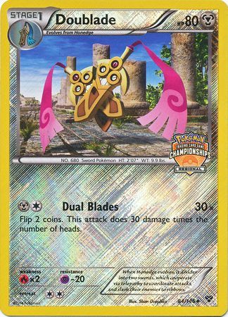 Doublade (84/146) (Regional Championship Promo) [XY: Base Set] - Dark Crystal Cards