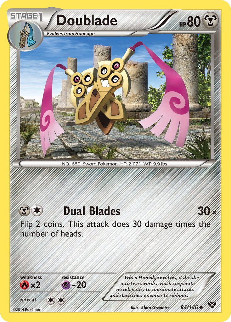 Doublade (84/146) [XY: Base Set] - Dark Crystal Cards