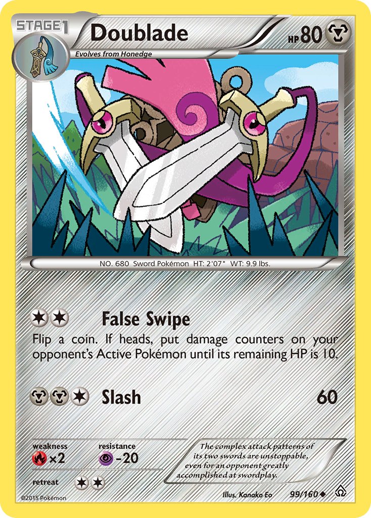 Doublade (99/160) [XY: Primal Clash] - Dark Crystal Cards