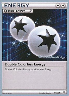 Double Colorless Energy (111/119) (Punches 'n' Bites - Patrick Martinez) [World Championships 2015] - Dark Crystal Cards