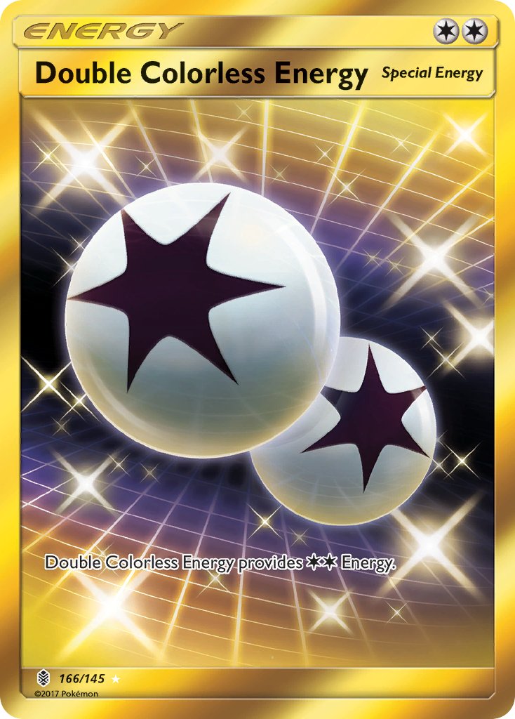 Double Colorless Energy (166/145) [Sun & Moon: Guardians Rising] - Dark Crystal Cards